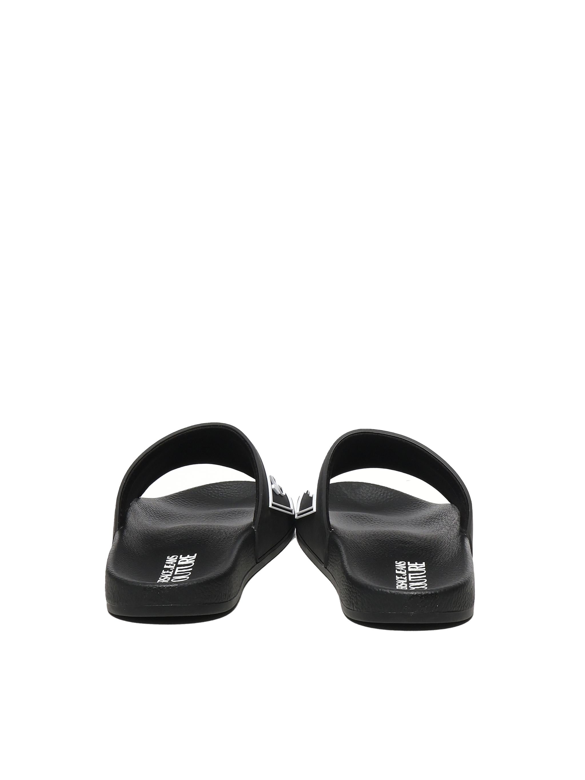 Slides con logo 78YA3SQ3 ZSC22899 VERSACE JEANS COUTURE