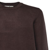 Maglione in misto viscosa con logo<BR/> UMA25035MA MULCH RICHMOND X