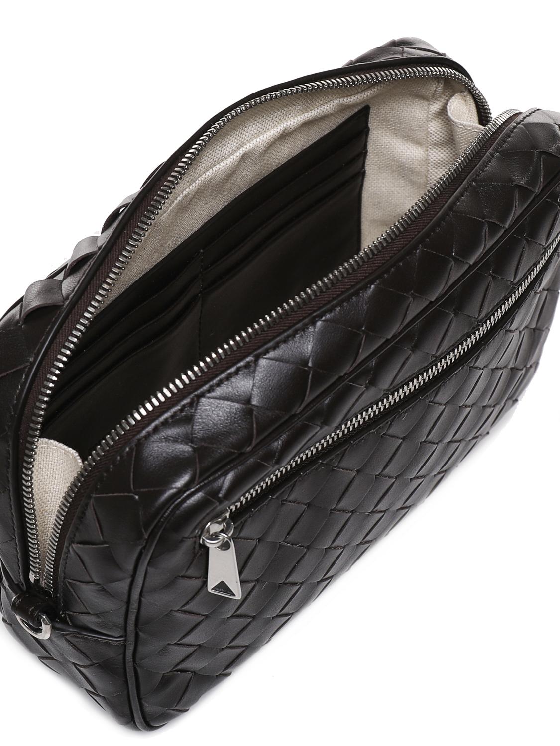 Pouch in pelle di agnello 777390 V2HL12145 BOTTEGA VENETA