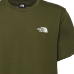 T-shirt con logo NF0A87NGBRI1  THE NORTH FACE