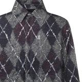 Camicia rombi in flanella SH002002 WHT BONSAI