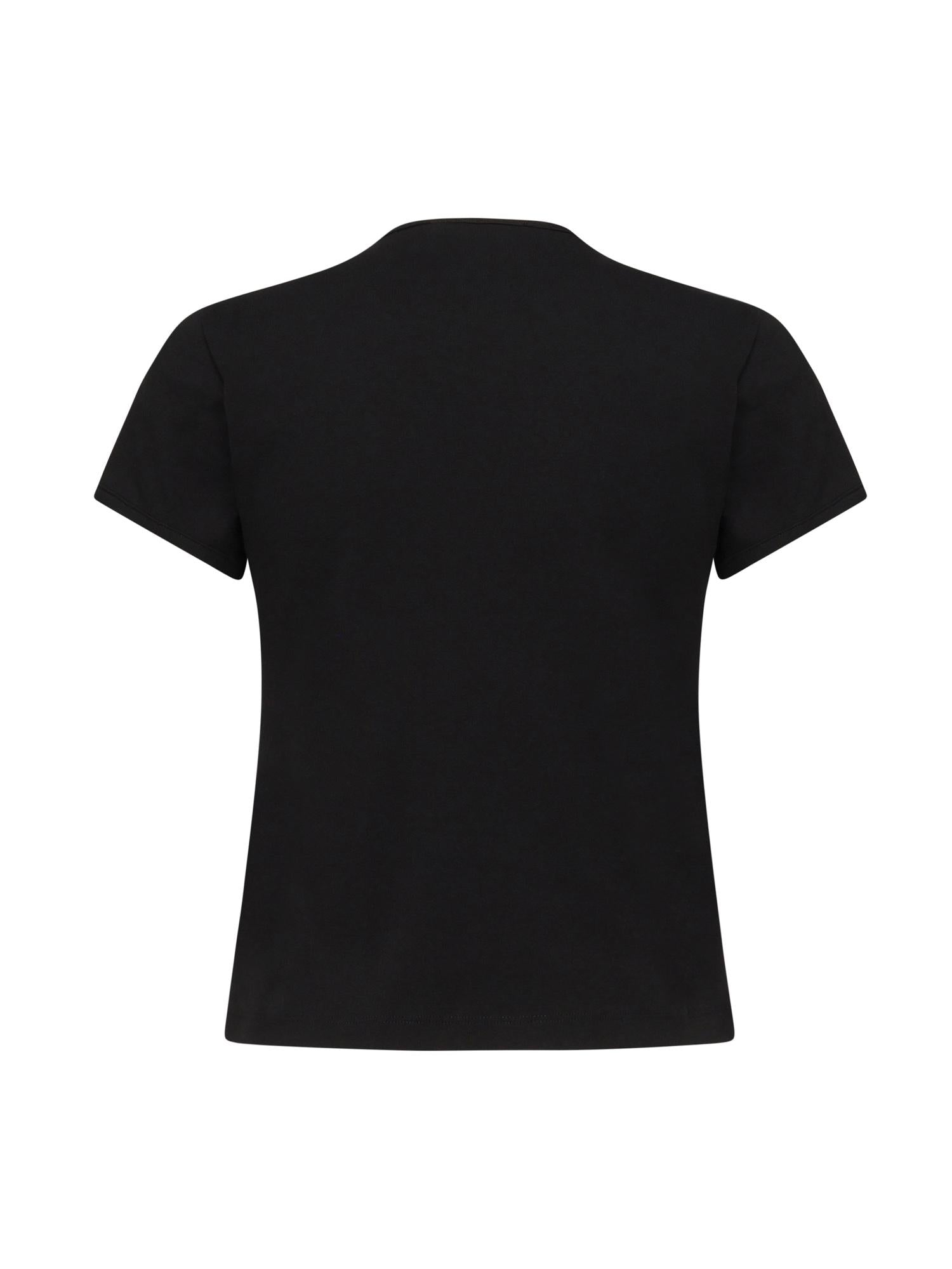T-shirt cut-out COPJS158F5012 BLACK COPERNI