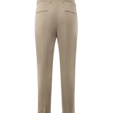 Pantaloni sartoriali in gabardine di misto lana<BR/> ALEXANDER SHORTER RISV MLRBEIGE BEABLE