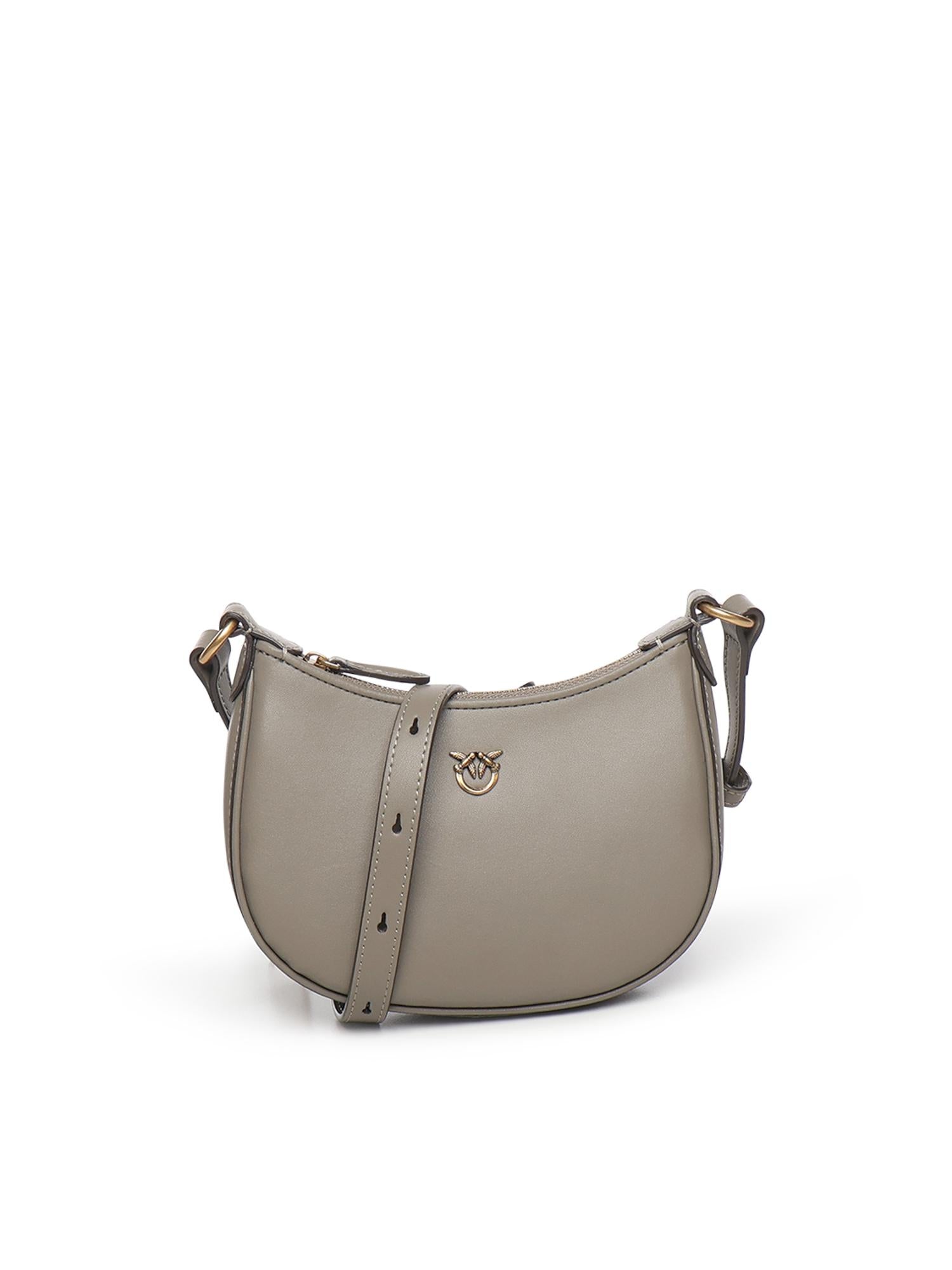 Baby borsa a spalla Half Moon in pelle 103538 A0F1I68Q PINKO