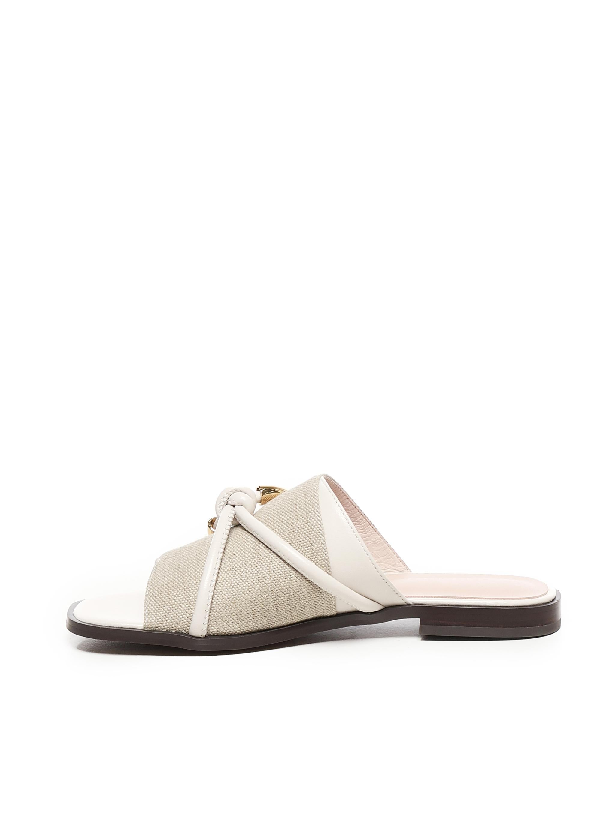 Sandali Flat Carmy Canvas E4SGI170101 949 COCCINELLE