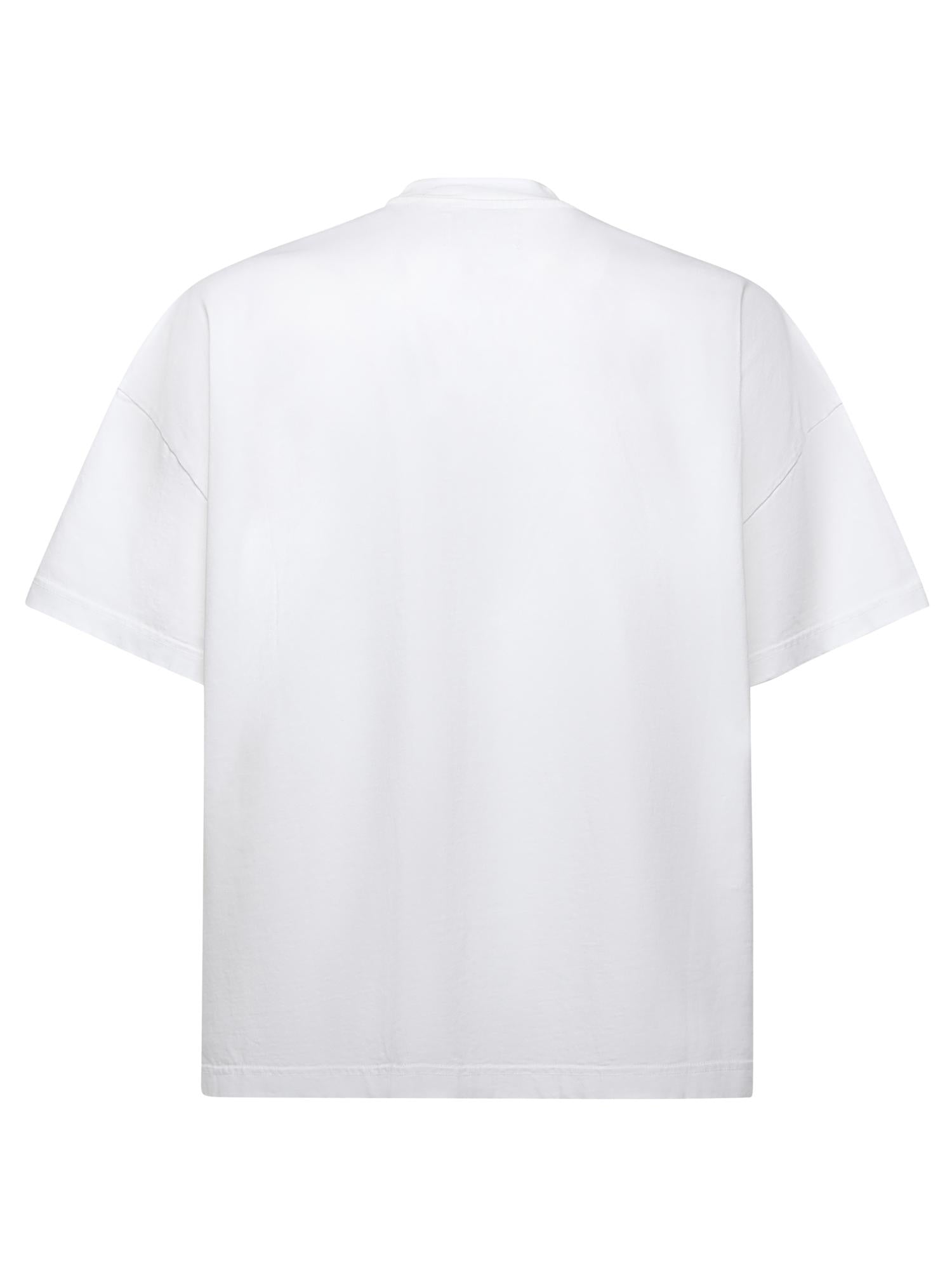 T-shirt in cotone con logo TS001001 WHT BONSAI