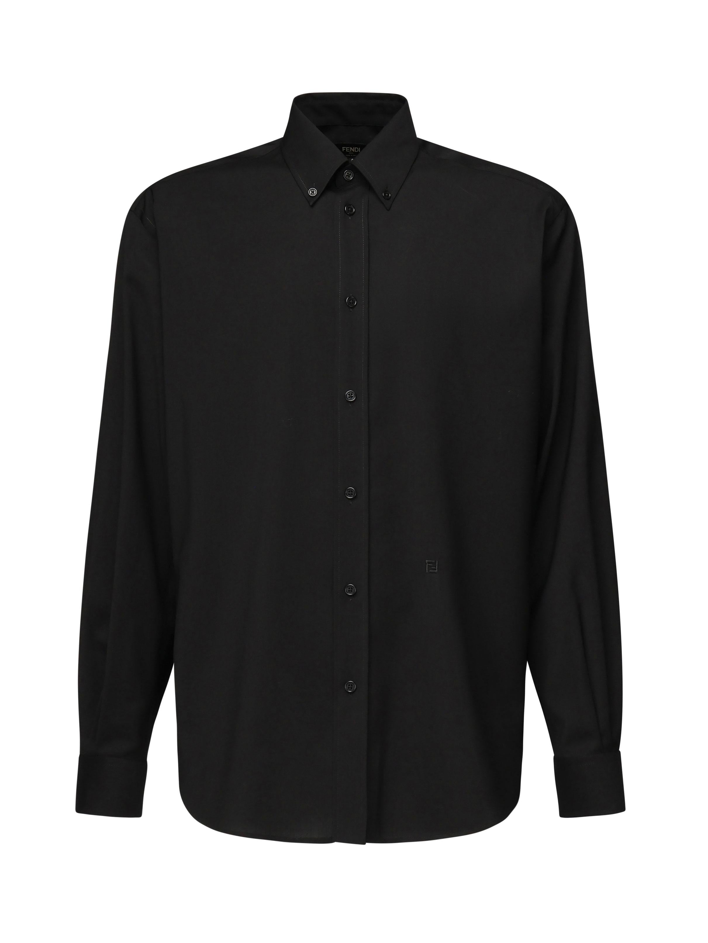 Camicia in lana<BR/> FS1275 ASCHF0QA1 FENDI