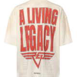 T-shirt "Living Legacy" in jersey di cotone MLM100176 30 REPRESENT