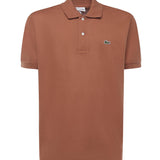 Polo in cotone con logo 1212 I1K LACOSTE