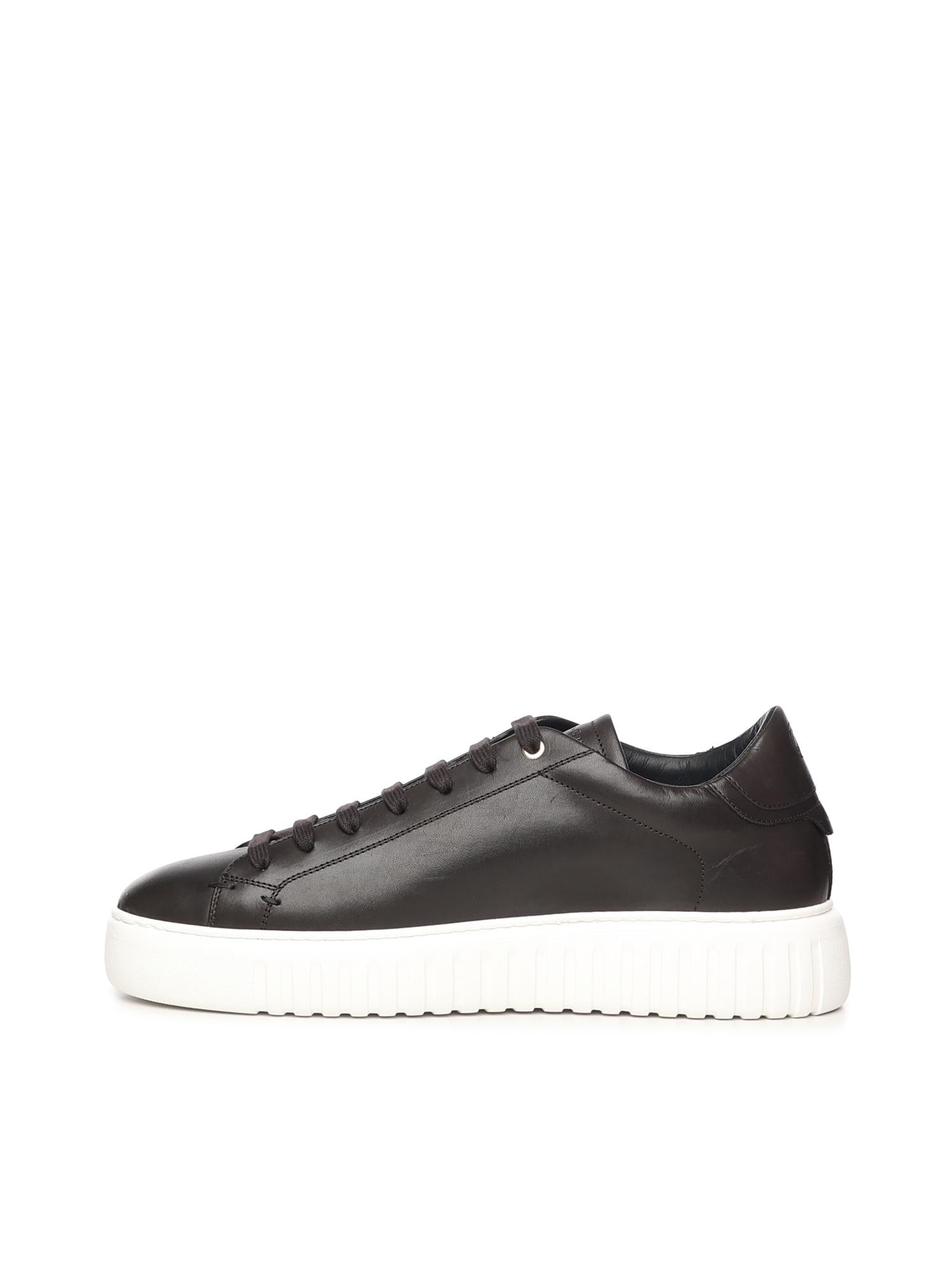 sneakers Mars in pelle MARS NAPPABROWN GIULIANO GALIANO