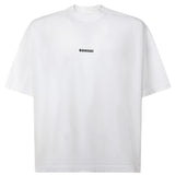 T-shirt in cotone con logo TS001001 WHT BONSAI