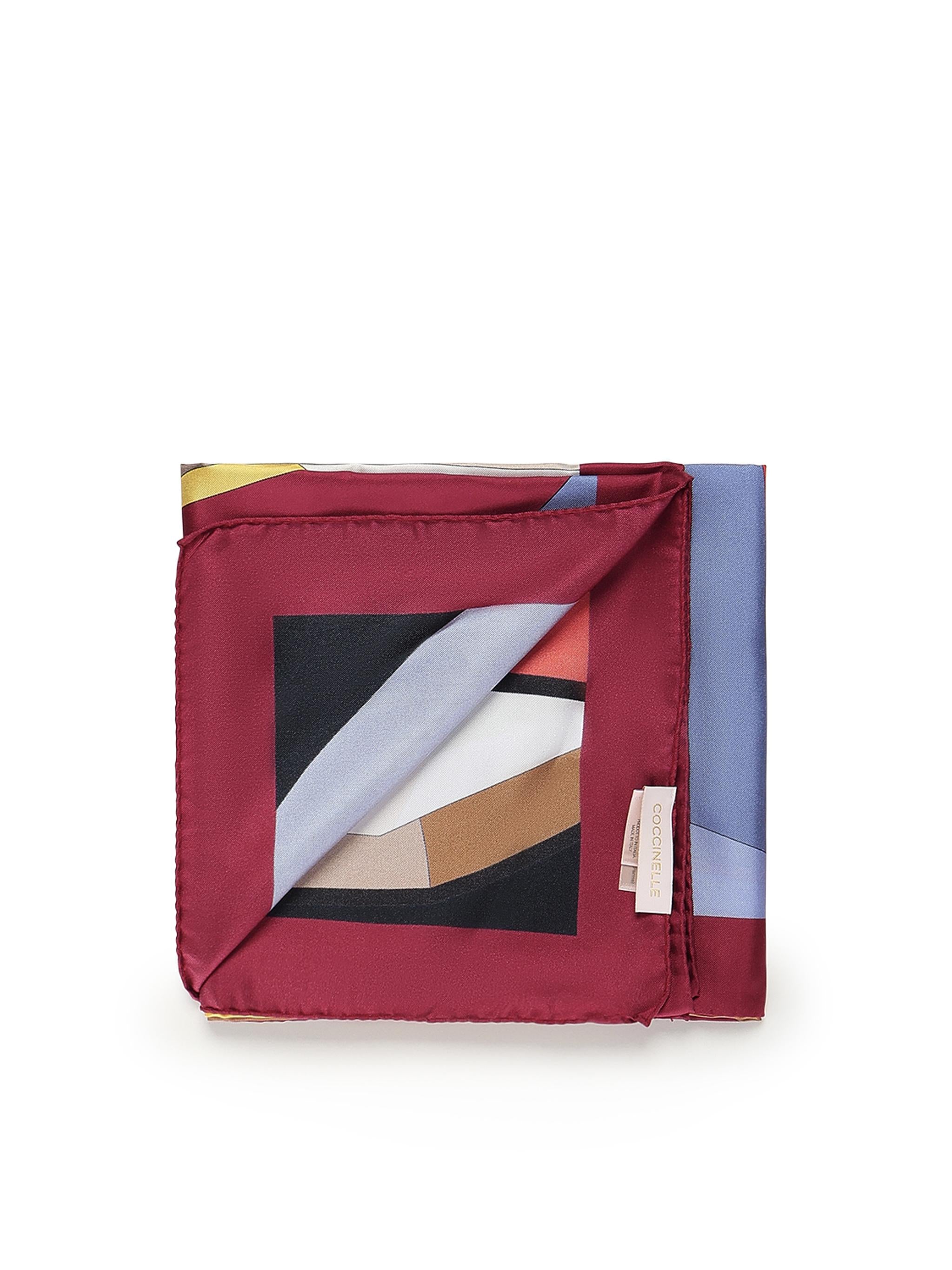 Foulard in seta E7SJX380101 M01 COCCINELLE