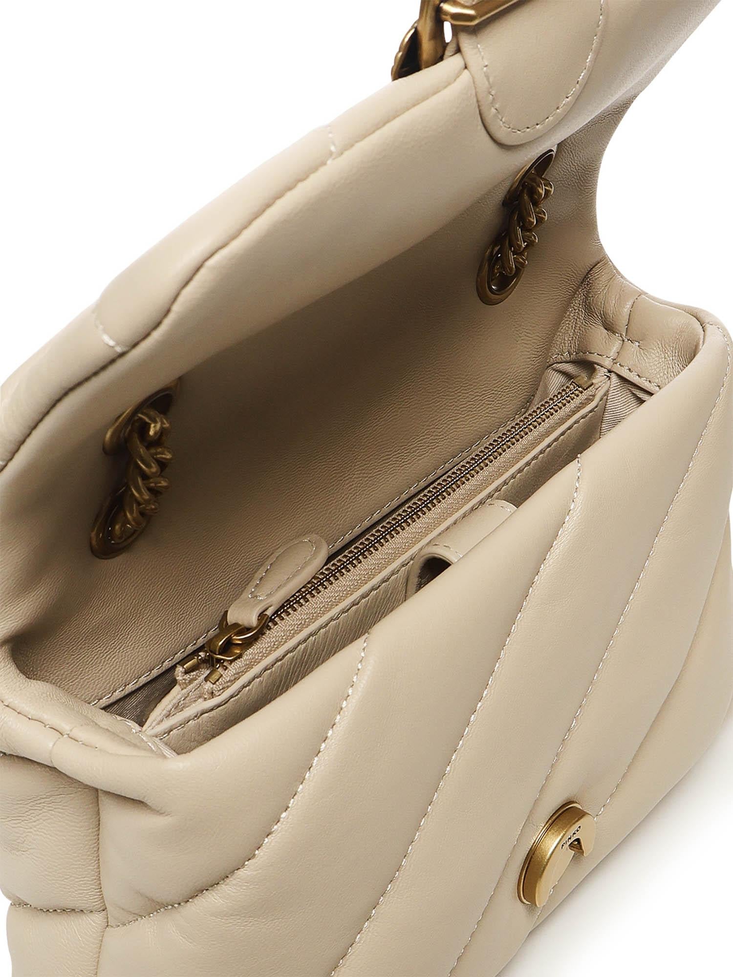 Borsa a tracolla piccola Love Bag Puff 100039 A0F2C50Q PINKO