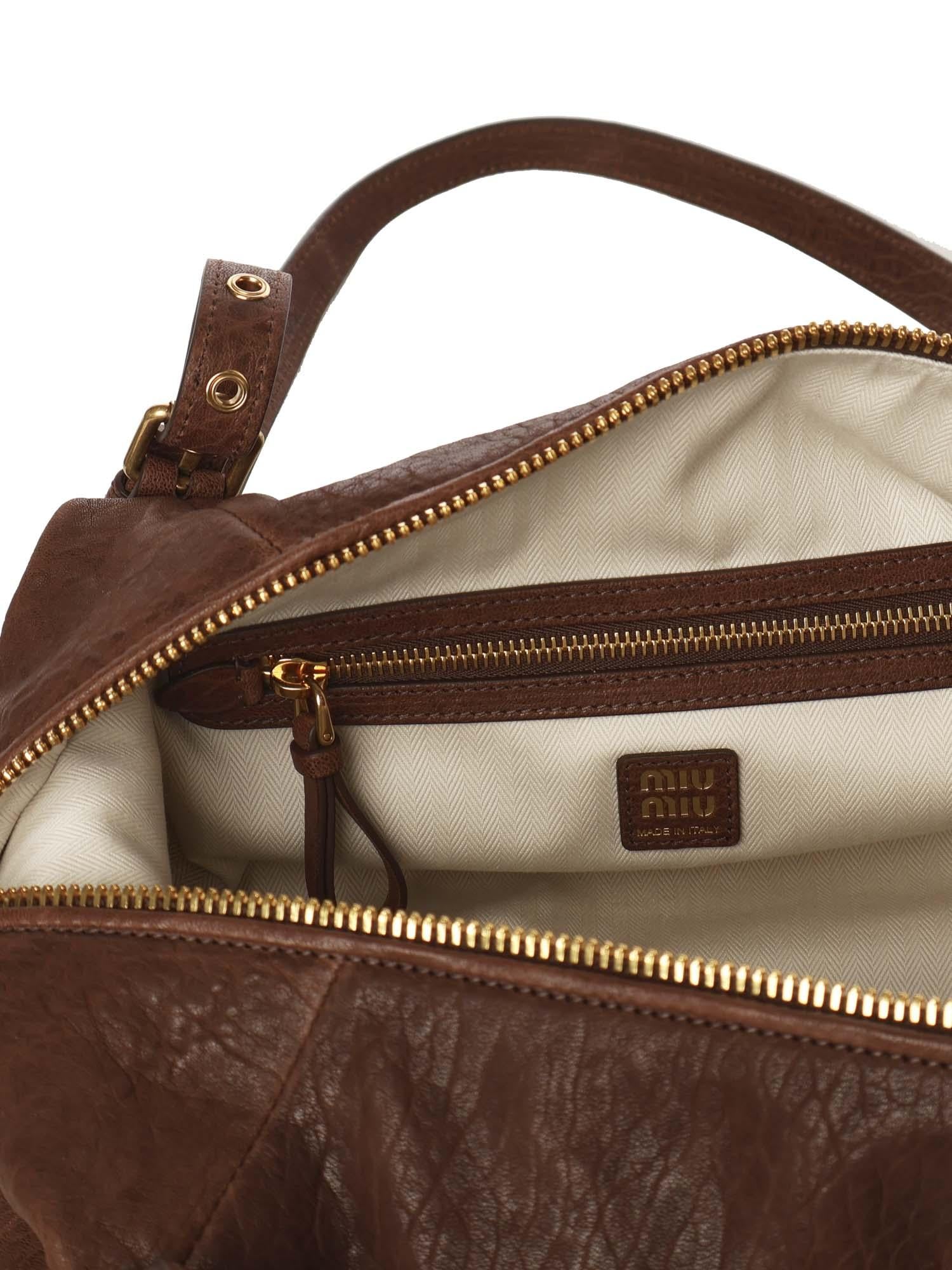 Borsa a spalla Monk 5BC190 2E3GF0038 MIU MIU