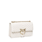 Borsa a tracolla media Love Bag chevron 100941 A0GKZ14Q PINKO