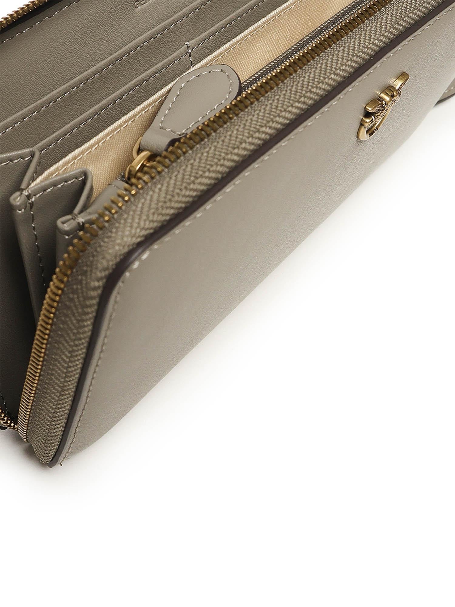 Portafoglio zip-around in pelle 100250 A0F1I68Q PINKO