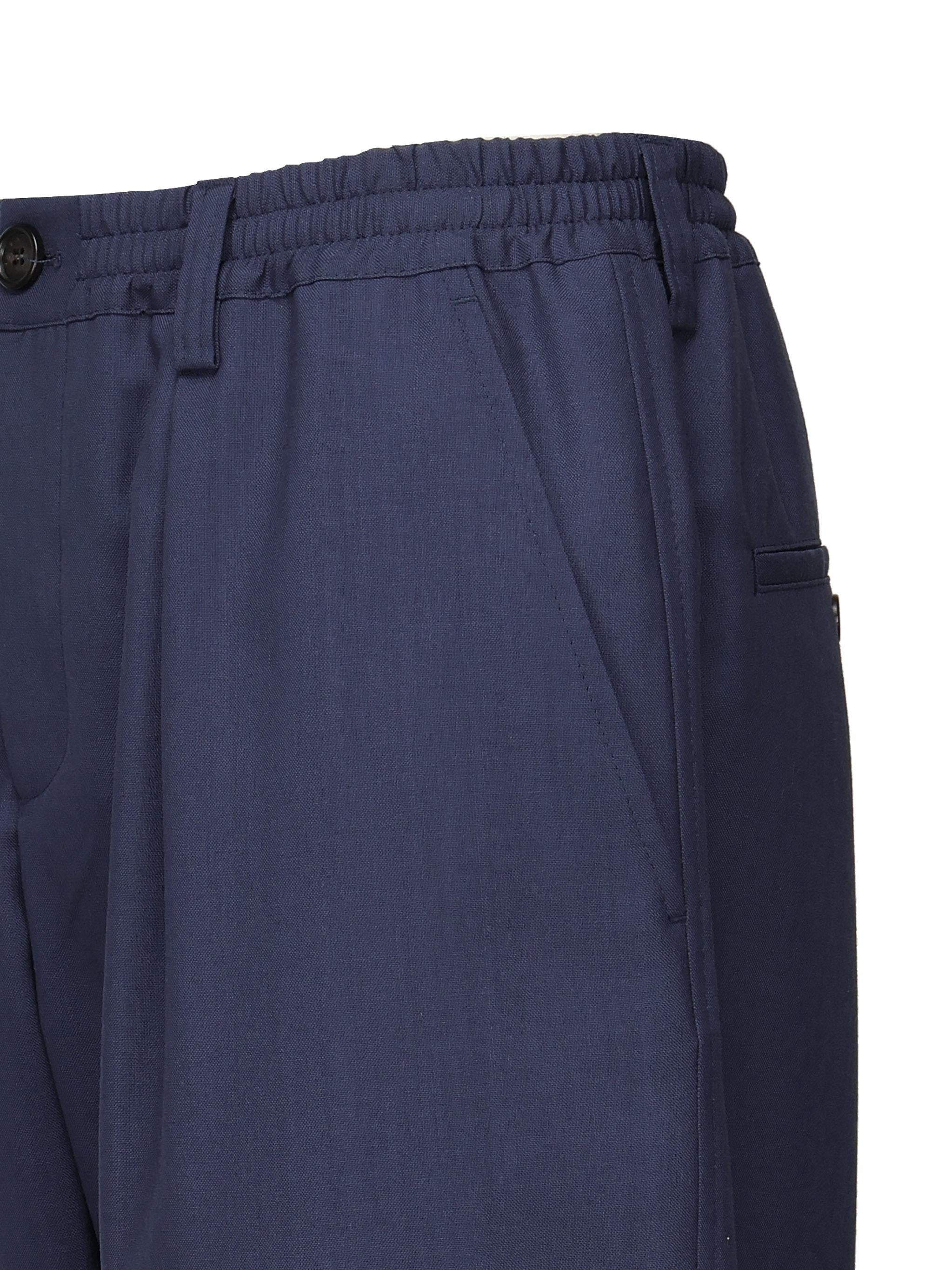 Pantaloni in lana PUMU0017U4 TW83900B65 MARNI