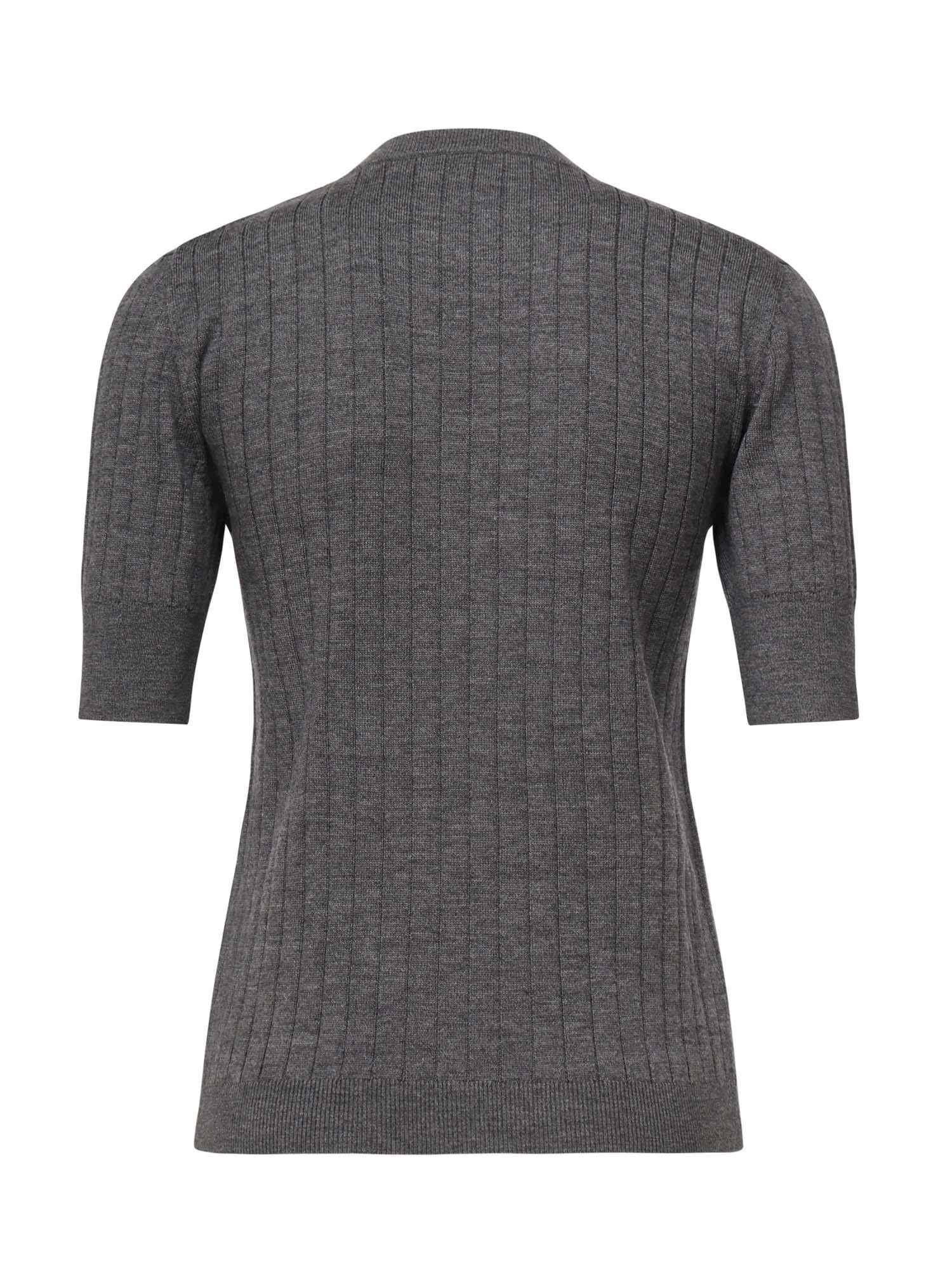 Maglia in lana a coste 835467 V5L701370 BOTTEGA VENETA