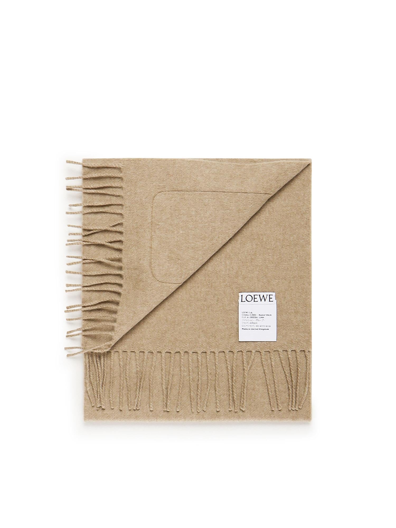 Sciarpa in lana e cashmere FSA5SS1W01 2140 LOEWE