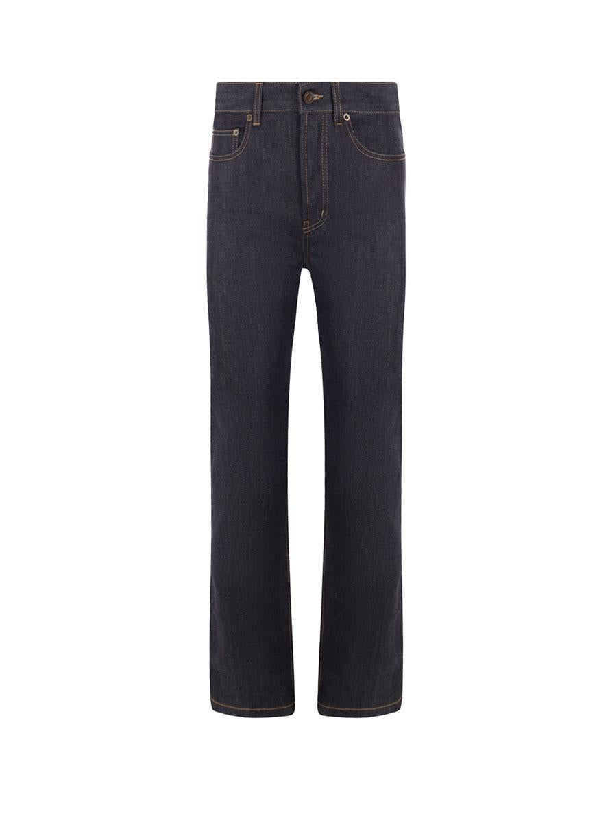 Jeans in denim di cotone 807142 Y23HA4020 SAINT LAURENT
