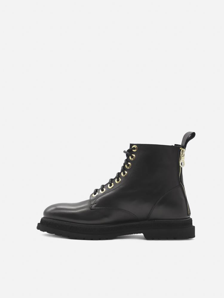 Stivaletti Tiger in pelle 4601 3401 CALFBLACK GIULIANO GALIANO