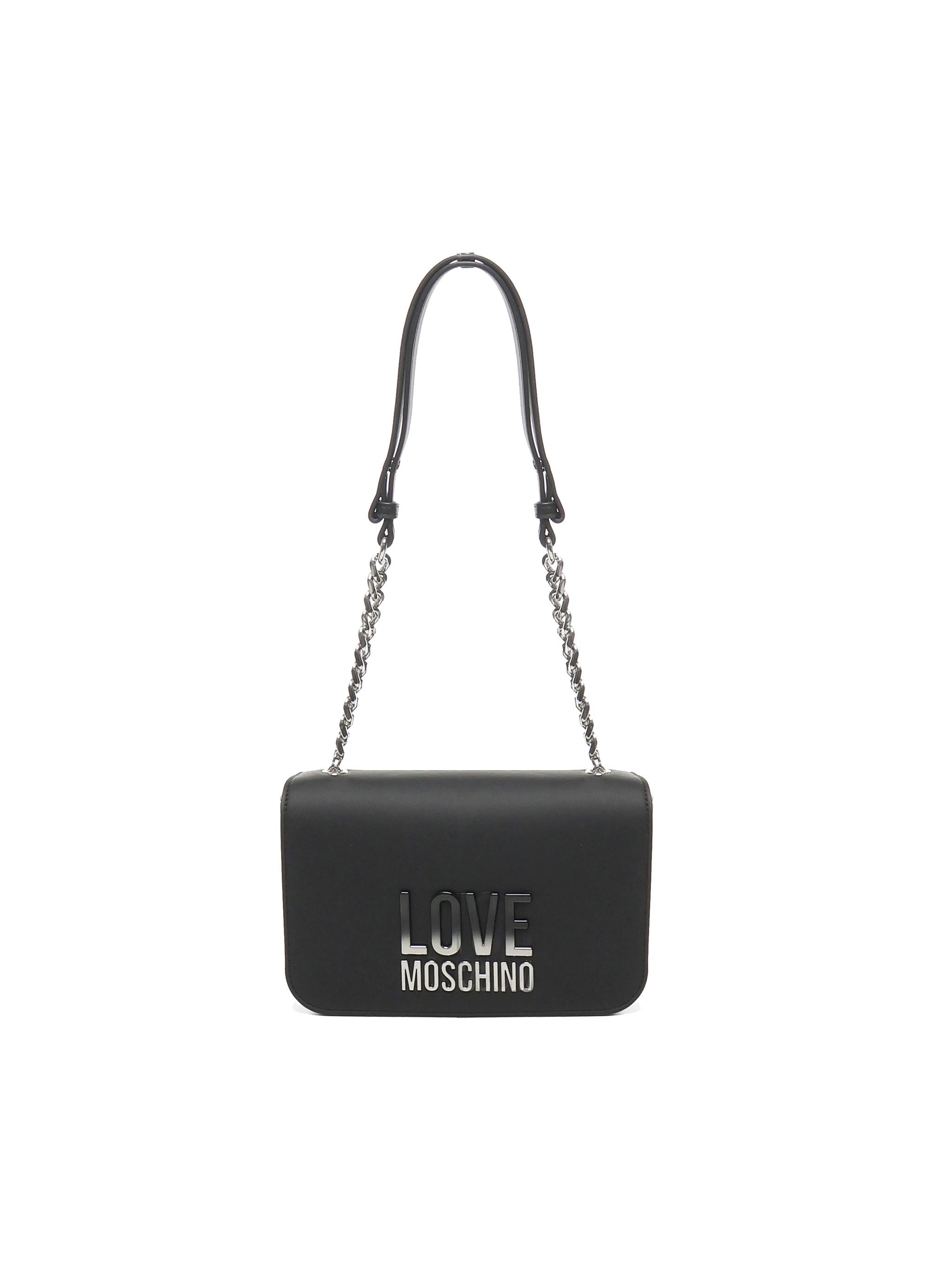 Borsa a spalla con logo degradé<BR/> JC4254PP0MKD0 00B LOVE MOSCHINO