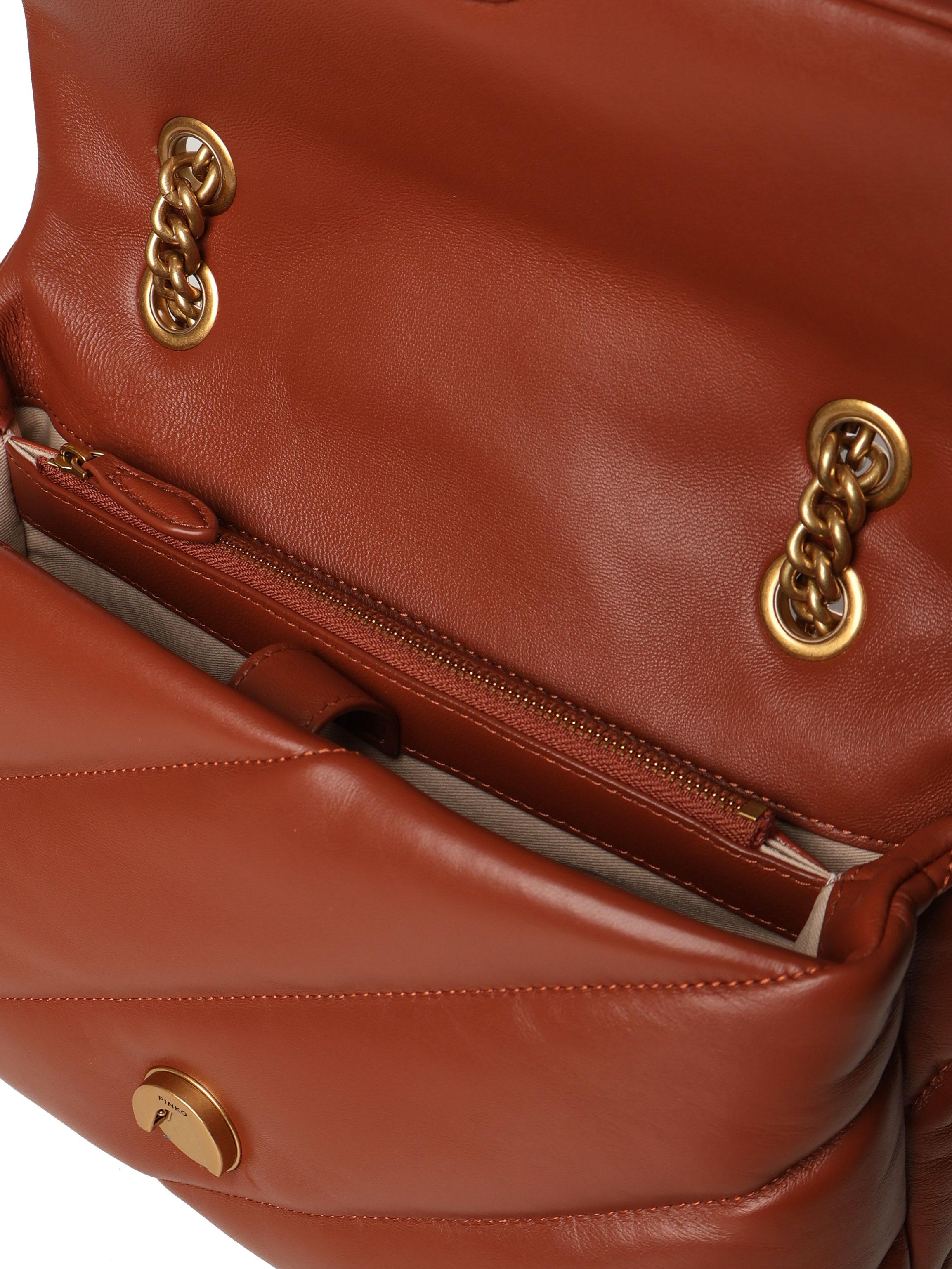 Borsa Big Love puff maxi quilt 100038 A0F2L84Q PINKO