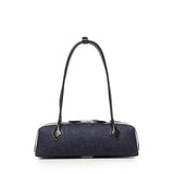 Borsa le Teckel media in denim AA1S06033CA384 516 ALAIA