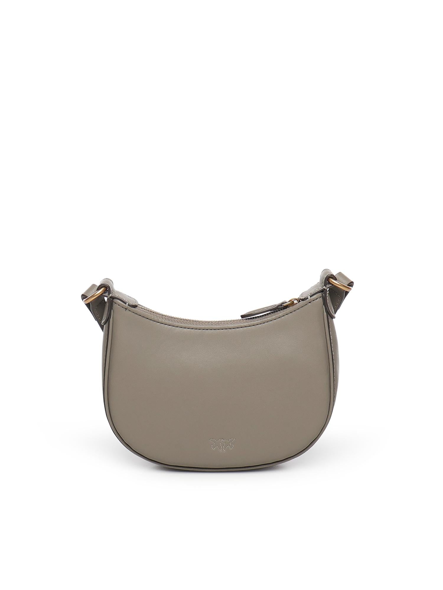 Baby borsa a spalla Half Moon in pelle 103538 A0F1I68Q PINKO
