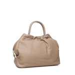 Borsa in pelle con logo BIBP9E701 TAUPE BIASIA