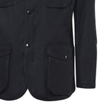 GIACCA CASUAL OGSTON WAX JKT IN COTONE NERO MWX0700 BK11 BARBOUR