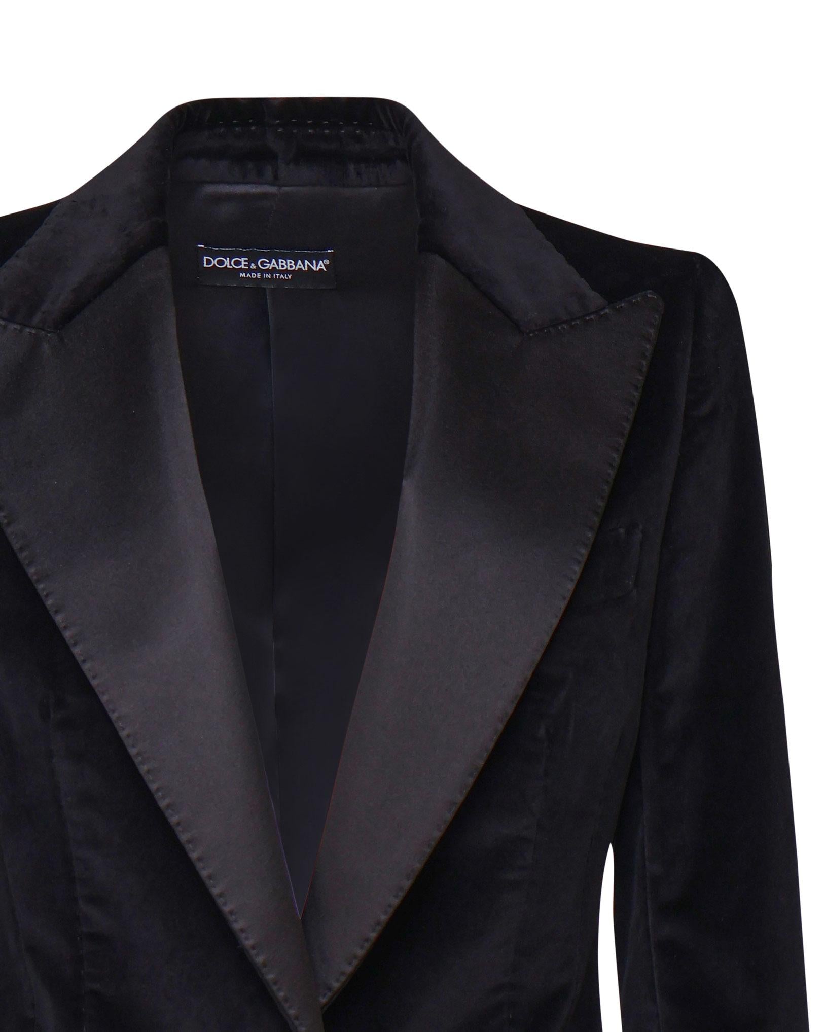 Giacca tuxedo Turlington F2942T FUVG7N0000 DOLCE & GABBANA