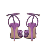 Décolleté con cinturino G95406.15RIC.PLCFRFR PLEXI+CAMOSCIOFREESIA+FREESI GIANVITO ROSSI