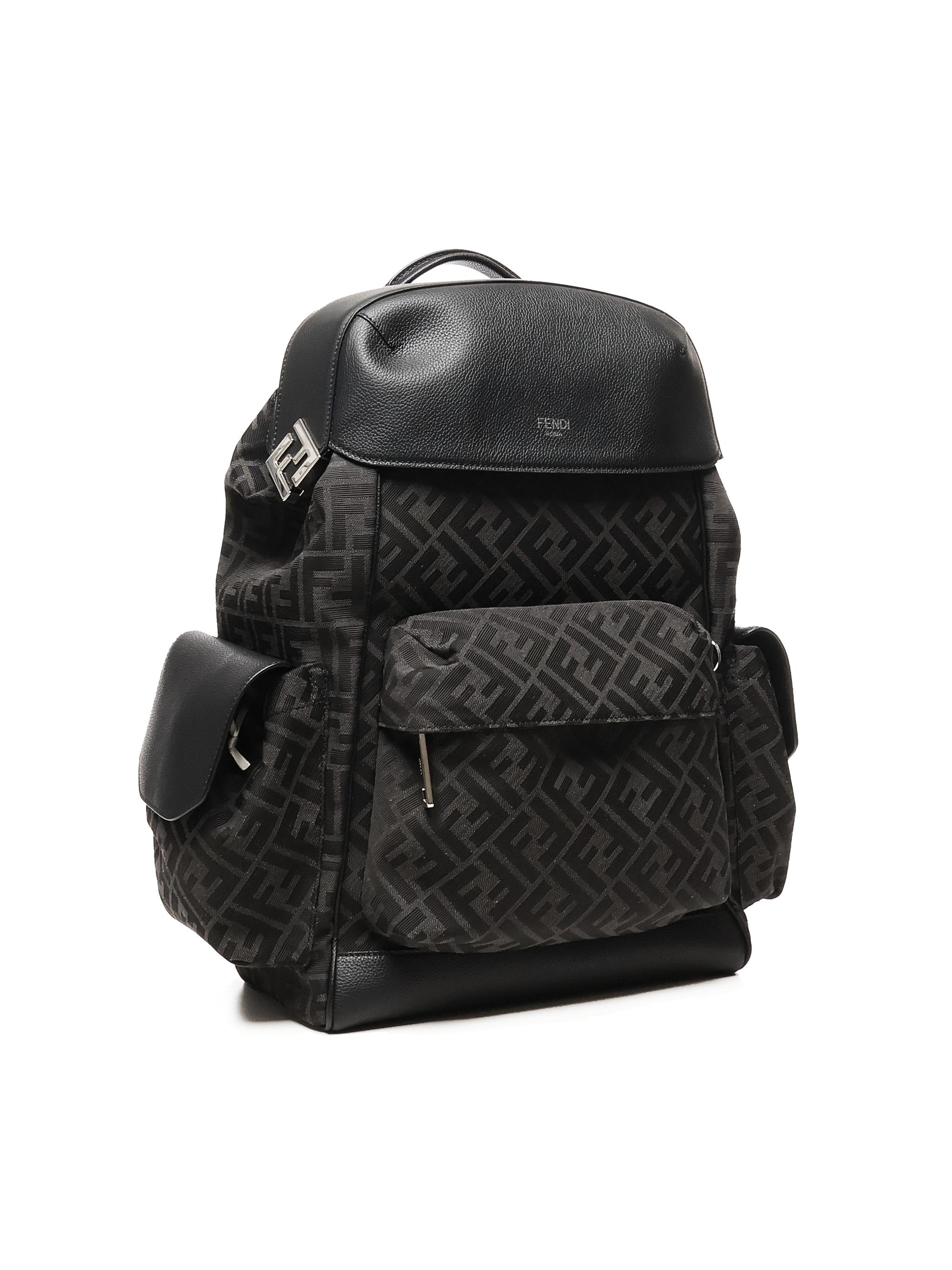 Zaino Fendi Drive FF Jacquard 7VZ084 ASLEF0R2K FENDI