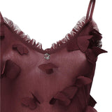 Abito Butterflies Techno con ricamo COPML166Y3015 RED COPERNI