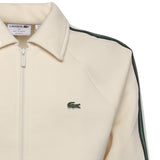 Felpa con zip e logo SH5927 XFJ LACOSTE