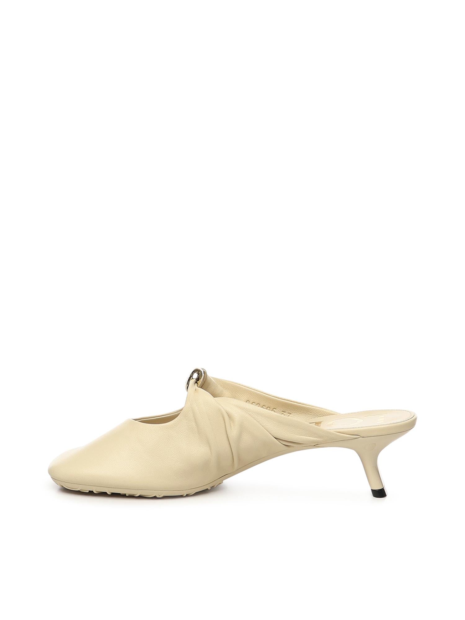 Sabot Pebble in nappa di agnello L815379X95 5733 LOEWE