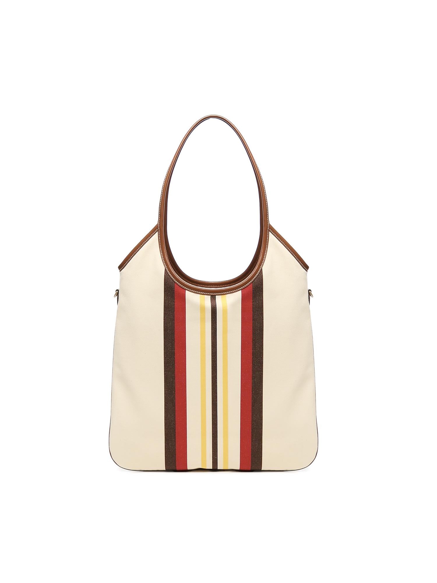 Borsa IVY in canvas e pelle 5BG231 2IBCF061W MIU MIU