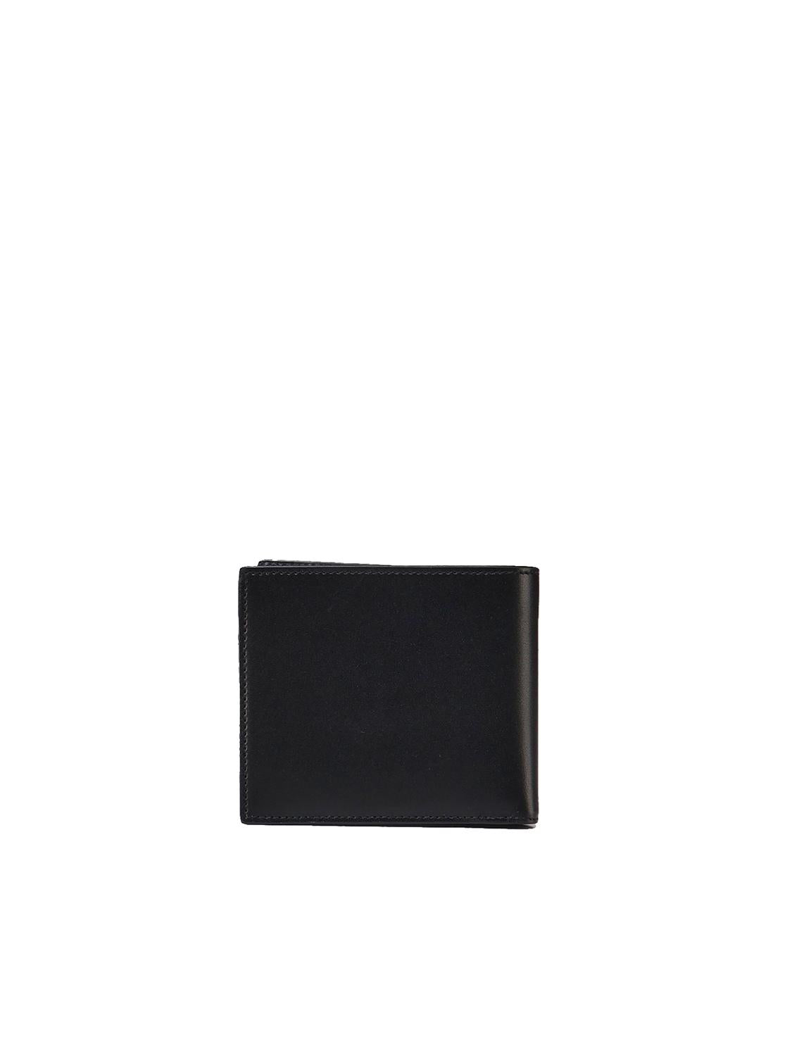 Portafogli bifold con logo 396303 0U90N1000 SAINT LAURENT