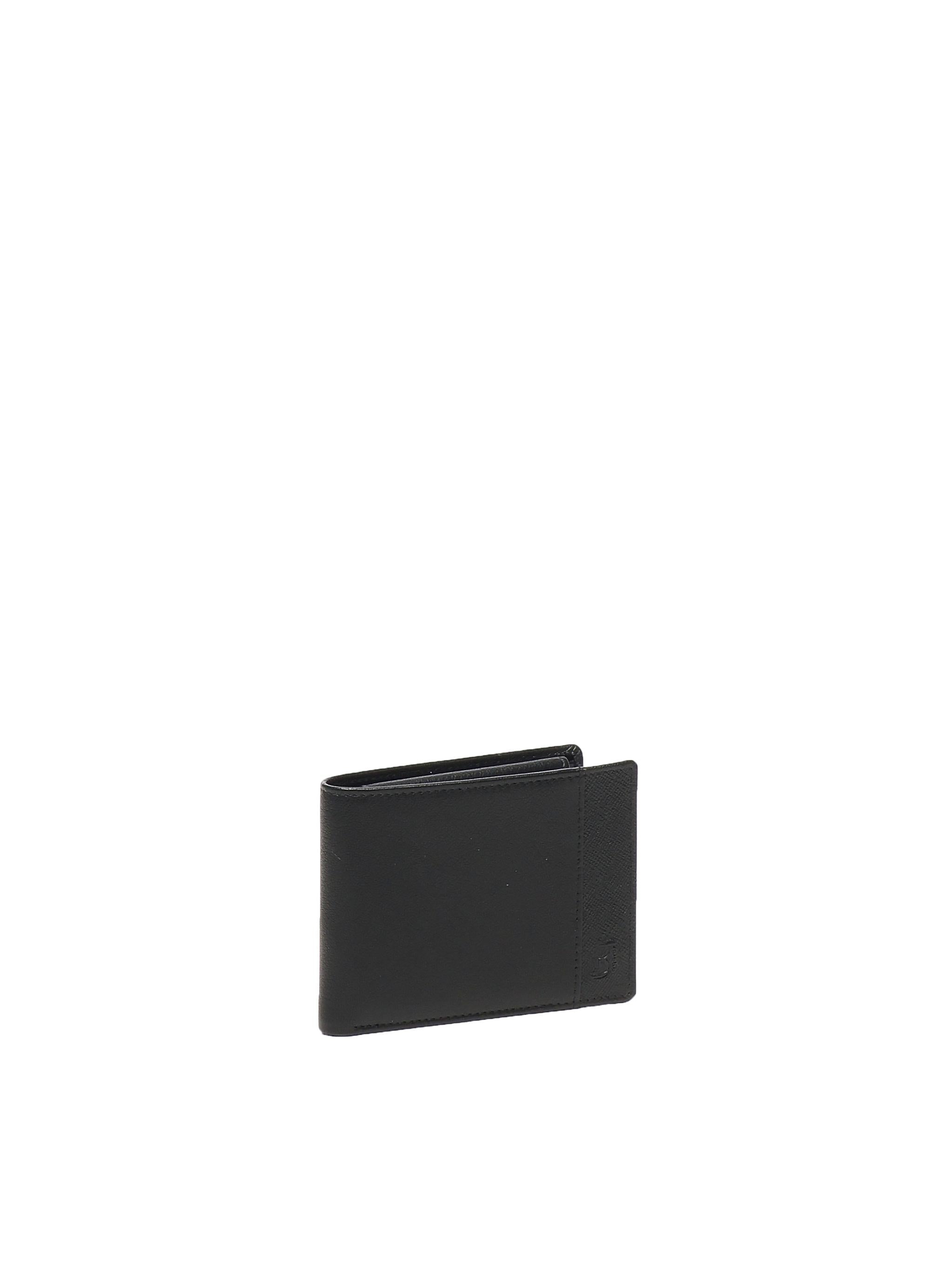 Portafoglio in pelle BYPP10A13 BLACK BY BYBLOS