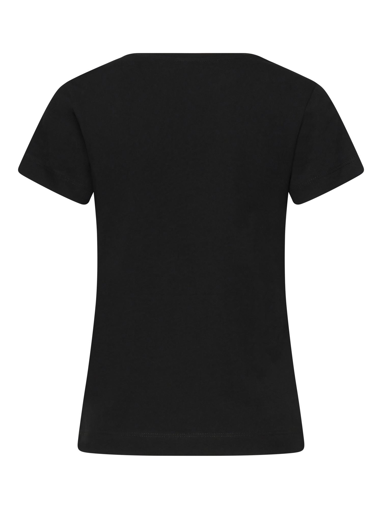 T-shirt con ricamo logo 100355 A2RDZ99 PINKO