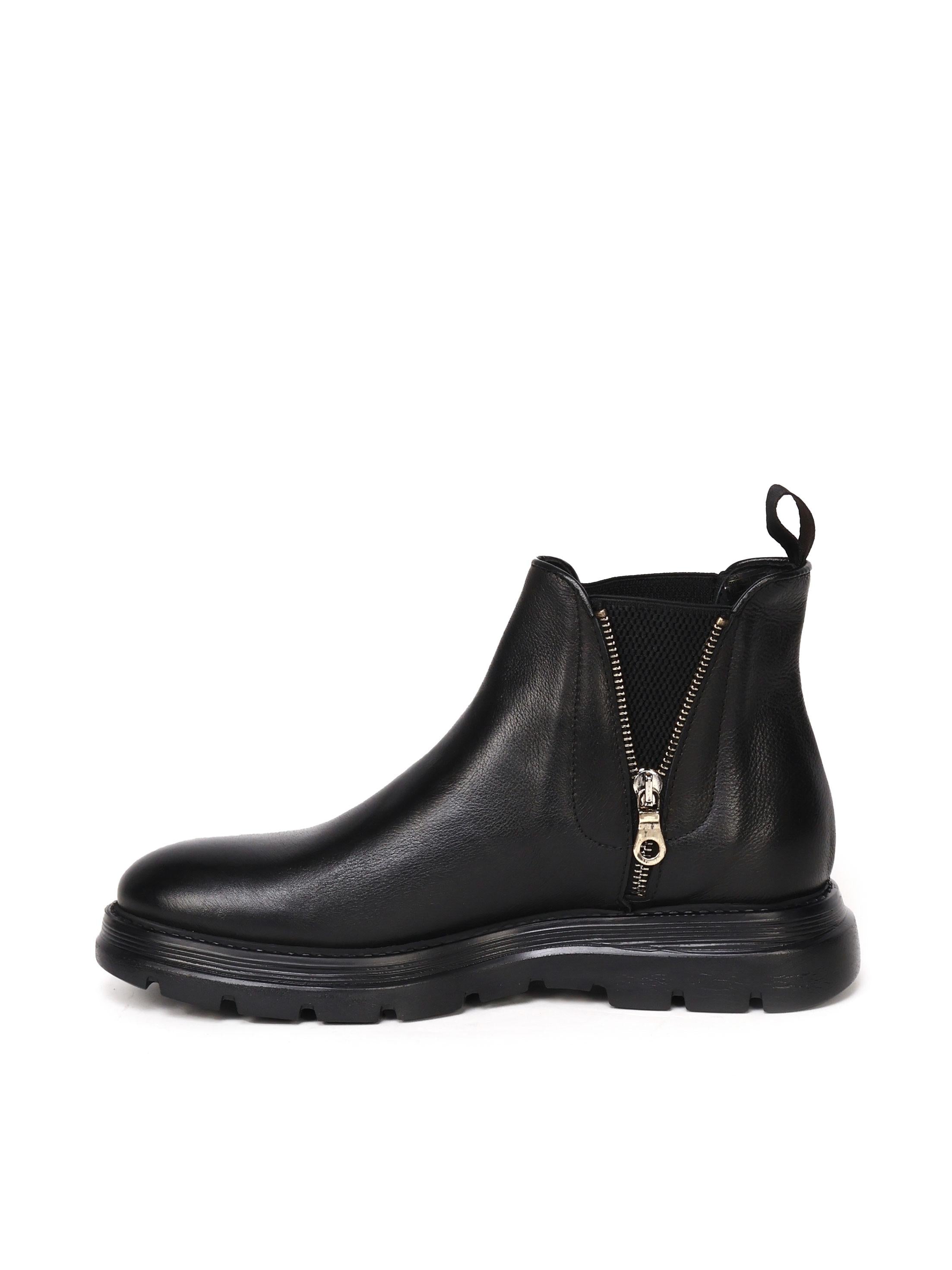 Diamond bufalo ankle boots DIAMOND BUFALONERO GIULIANO GALIANO