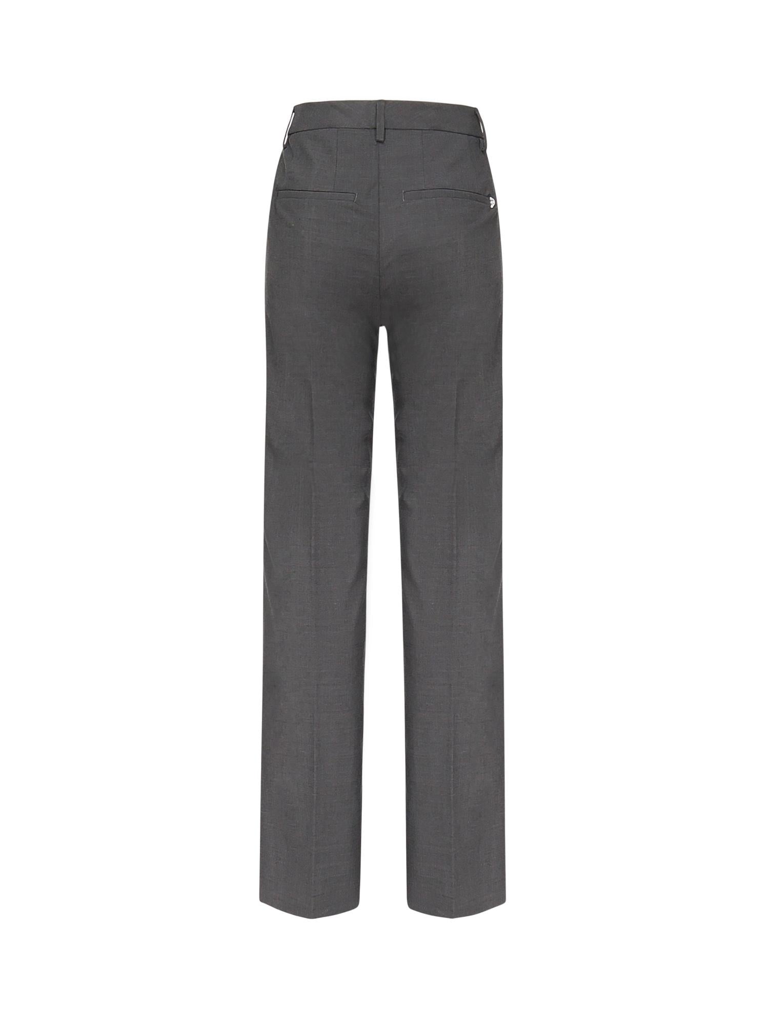 Pantaloni wide leg in cotone DP771 TS0009DXXX945 DONDUP