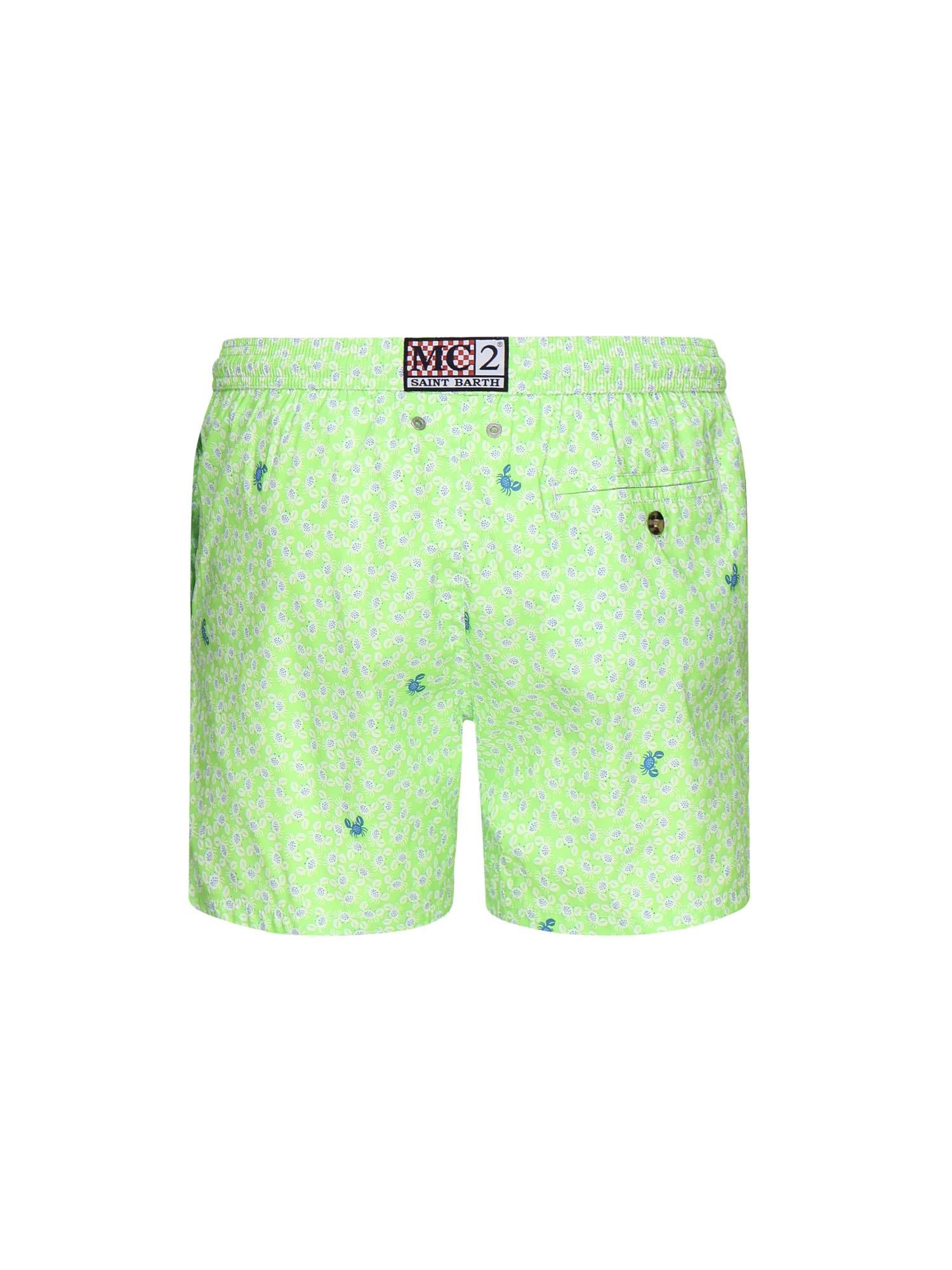 Costume da bagno con stampa COM0009 01747H MC2 SAINT BARTH