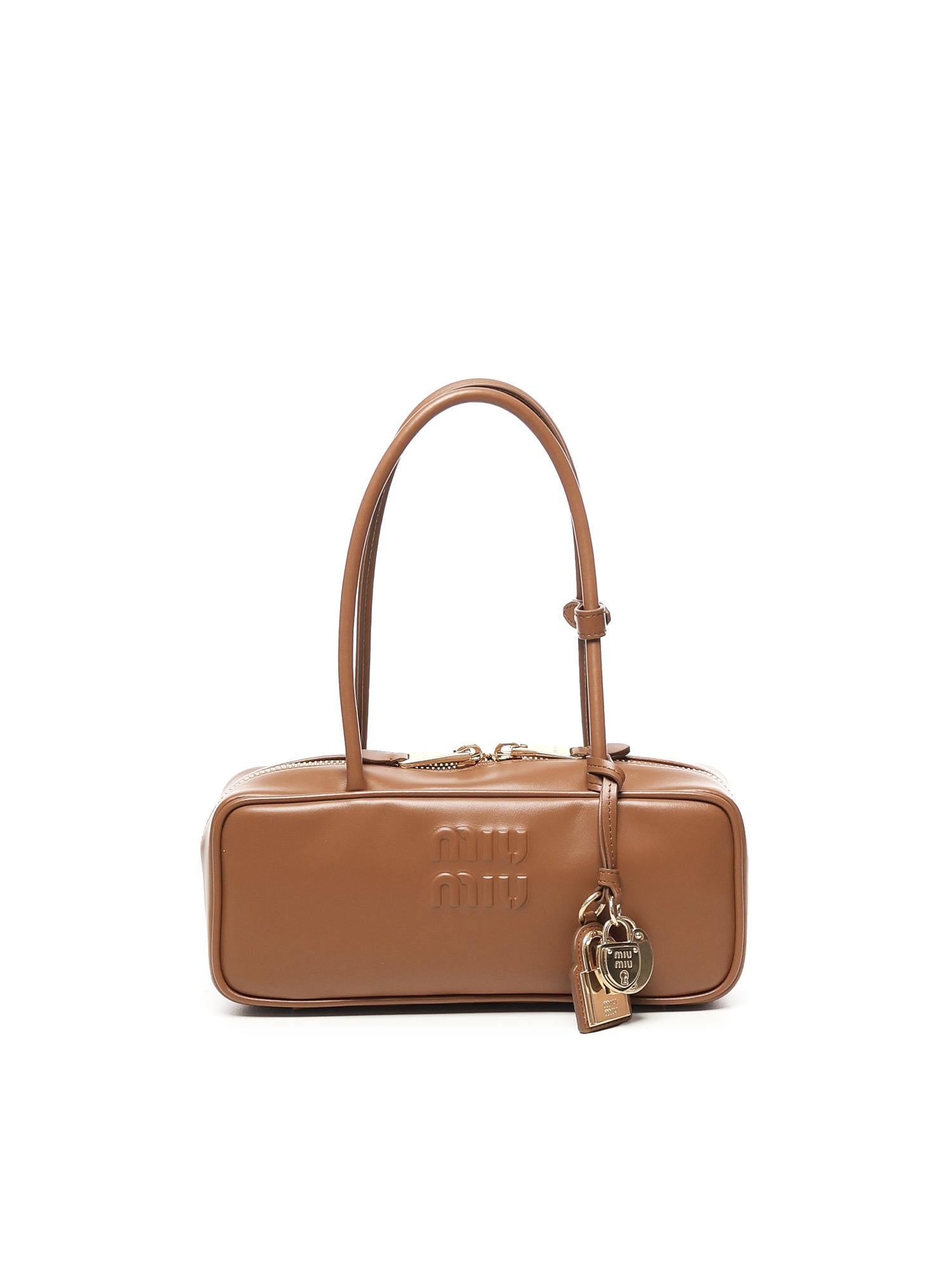 Mini bag Beau in pelle 5BB173 2CRWF0046 MIU MIU