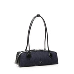 Borsa le Teckel media in denim AA1S06033CA384 516 ALAIA