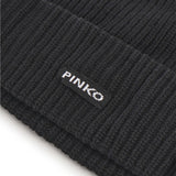Berretto in misto lana cashmere e viscosa 105993 A2Z4Z99 PINKO