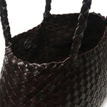 Borsa santa croce big 8892 DARK BROWN DRAGON DIFFUSION