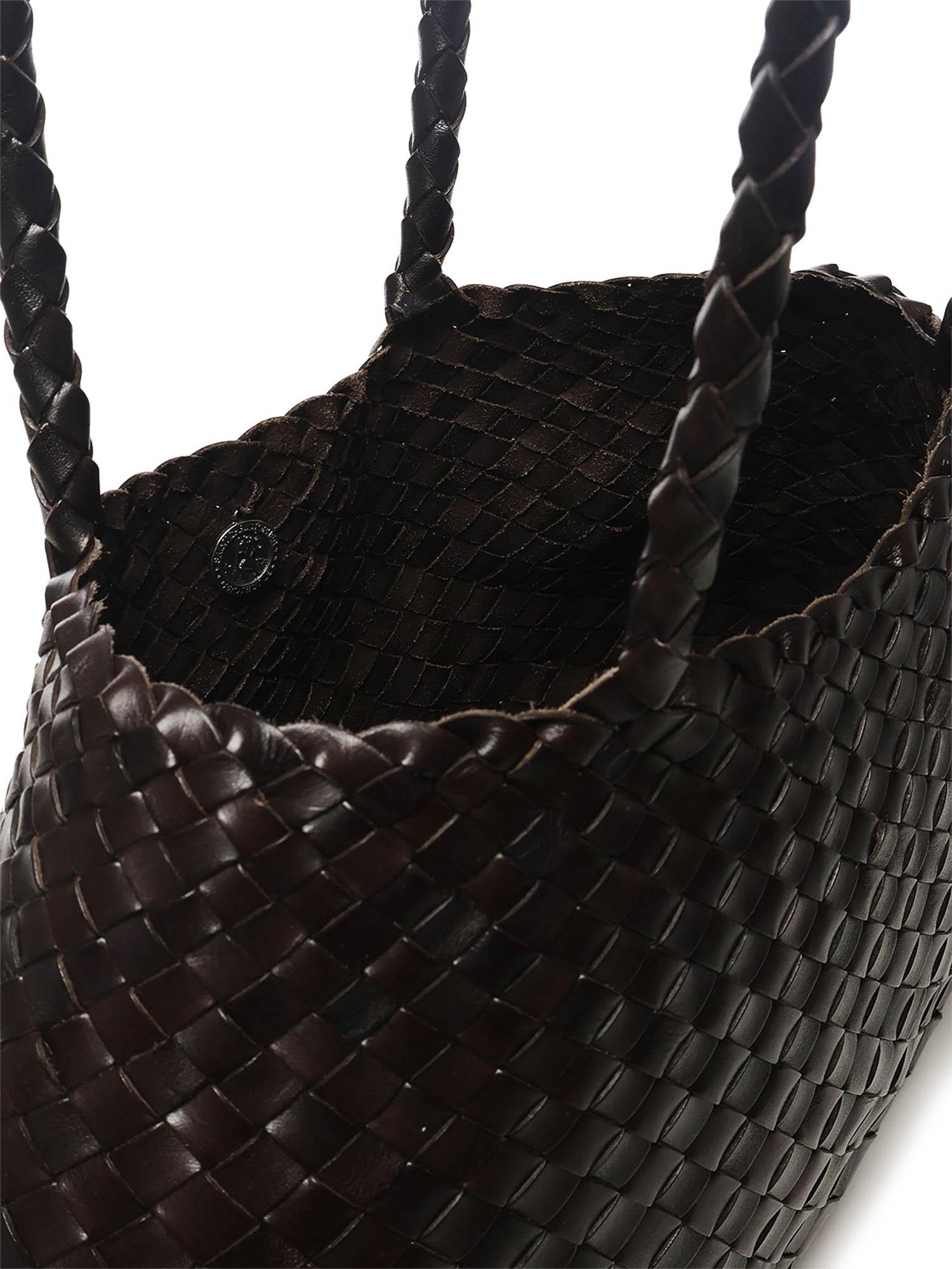 Borsa santa croce big 8892 DARK BROWN DRAGON DIFFUSION