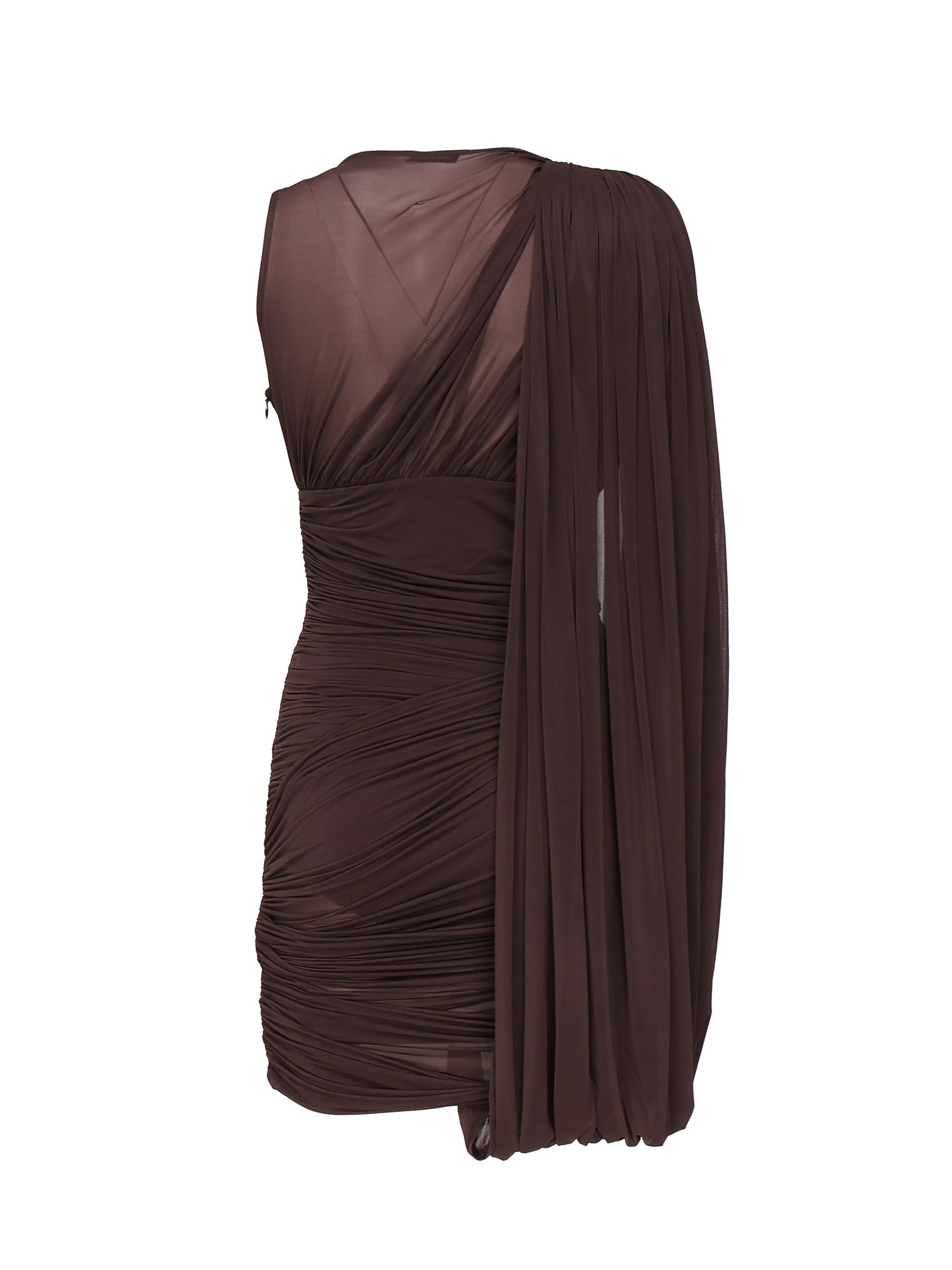 Abito corto drappeggiato 2187250000023 MAGDA BUTRYM
